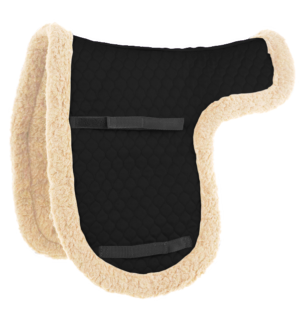 English Saddle Pad Cream Wool