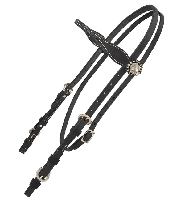 Weaver Leather Stitched Browband Headstall