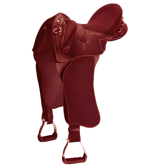 Comfortable Western Trail Saddle